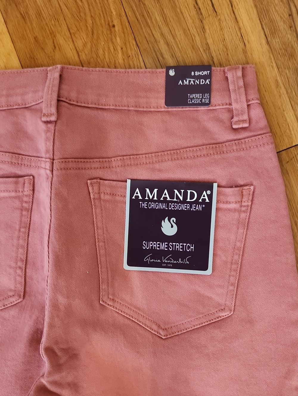 Gloria Vanderbilt Amanda Jeans Pants Size 8 Short NWT💗 - Picture 9 of 16